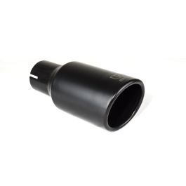 Universal Exhaust Tail Pipe Muffler Tip round 80mm lenght 120mm mounting diameter 60mm