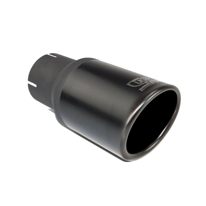 90mm length 120mm diameter 65mm mount universal round exhaust muffler tip.