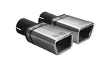 Embellecedor de escape universal especial 86×54 mm longitud 120 mm diámetro de montaje 50 mm