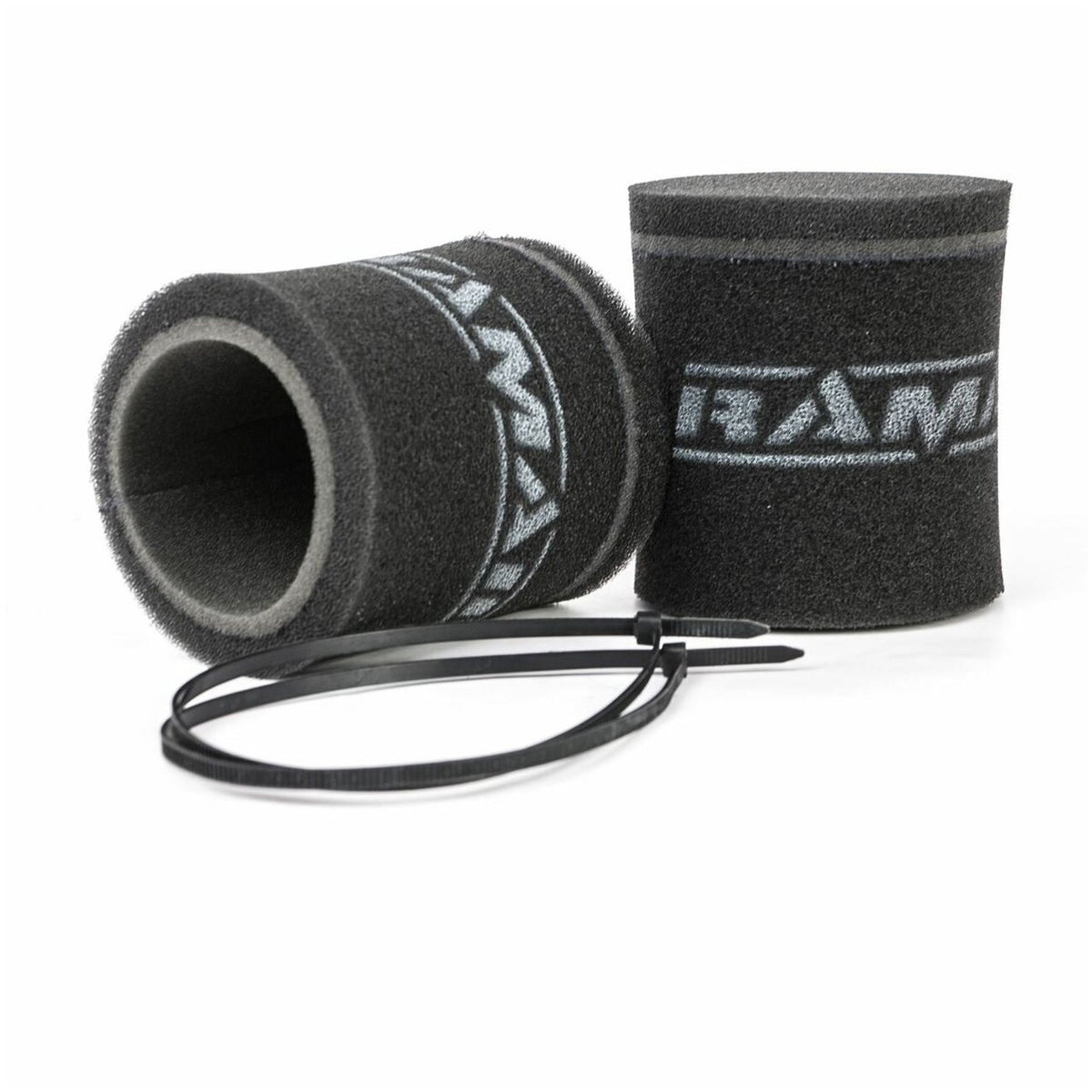 2x filtro de aire de calcetín para carburador de moto con entrada simple Ramair MS-002
