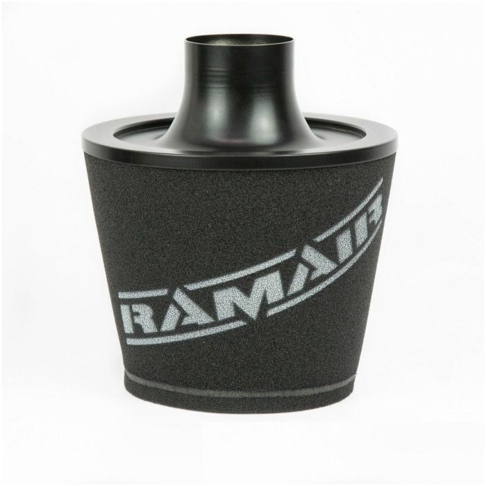 Ramair JS-070-BK 70mm Neck Black Universal Aluminium Large Cone Air Filter