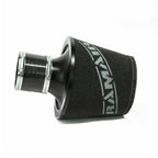 Filtro cónico universal con base de aluminio grande y cuello negro Ramair JS-070-BK-KIT 70 mm