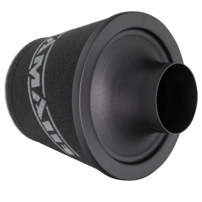 Ramair JS-090-BK 90mm Neck Black Aluminium Large Cone Filter