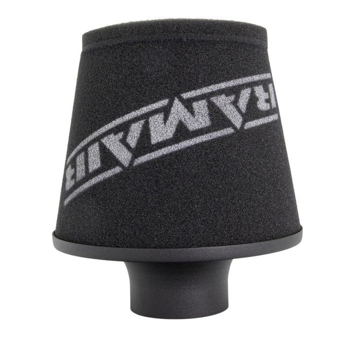 Ramair JS-090-BK 90mm Neck Black Aluminium Large Cone Filter