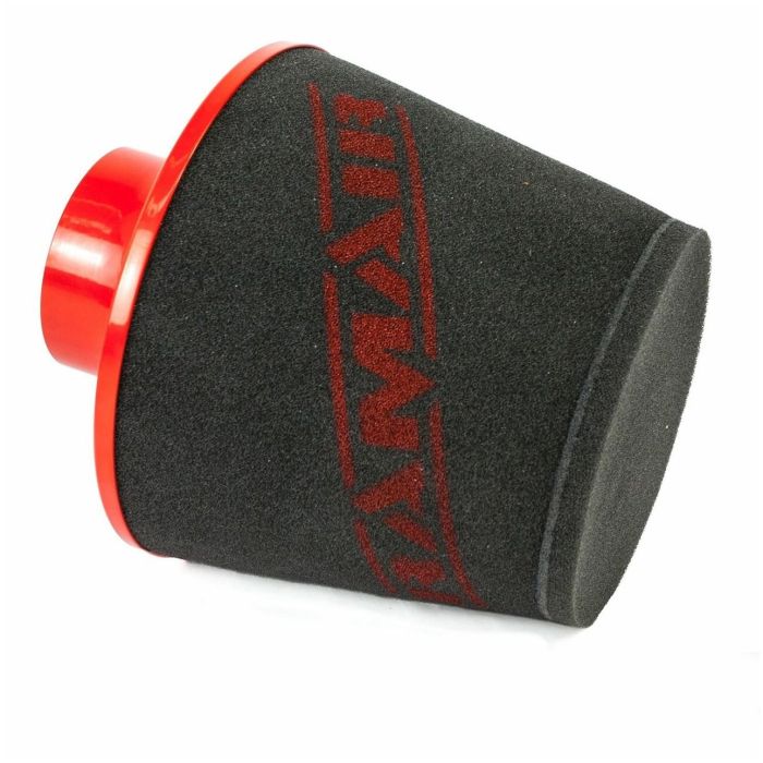 Ramair JS-090-RD 89mm Neck Large Black Aluminium Cone Filter Universal