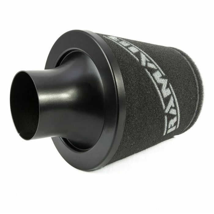 Ramair JS-105-BK large black aluminium conical filter with 70 mm universal neck