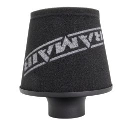 Universal Neck Black Large Aluminium Base Cone Filter Ramair JS-108-BK 80mm