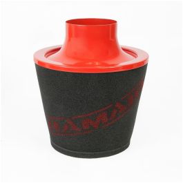 Universal Neck Black Large Aluminium Base Cone Filter Ramair JS-108-RD 80mm