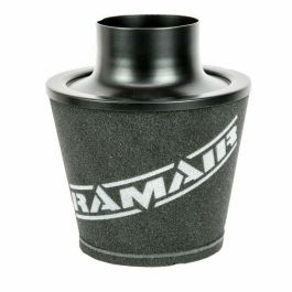 Universal Neck Black Large Aluminium Base Cone Filter Ramair JS-109-BK 102mm