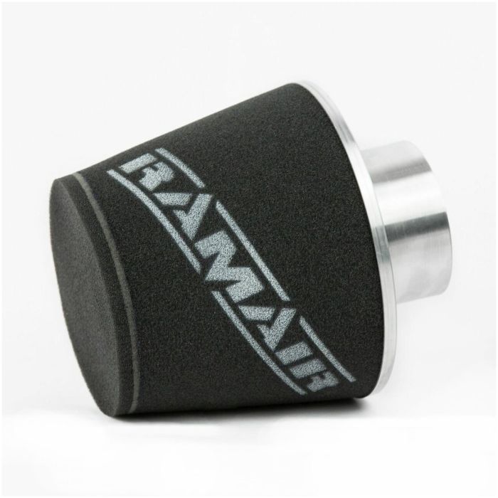 Ramair JS-109-SL 102mm Black Aluminium Large Cone Filter with Universal Neck