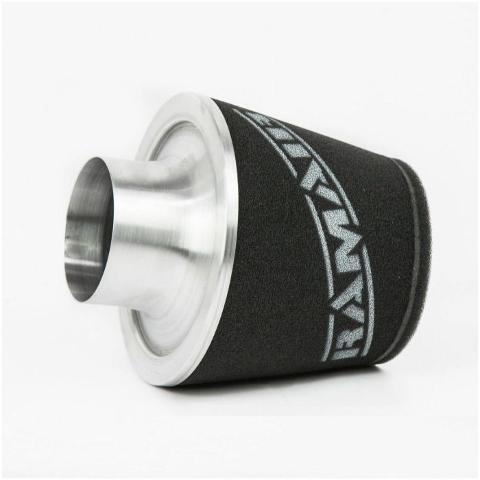 Ramair JS-109-SL 102mm Black Aluminium Large Cone Filter with Universal Neck