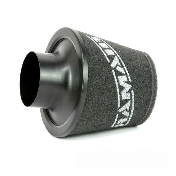 Ramair JS-150-BK 63mm Black Aluminium Large Cone Air Filter with Universal Neck