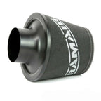 Filtro cónico universal negro con cuello y base grande de aluminio Ramair JS-150-BK 63 mm