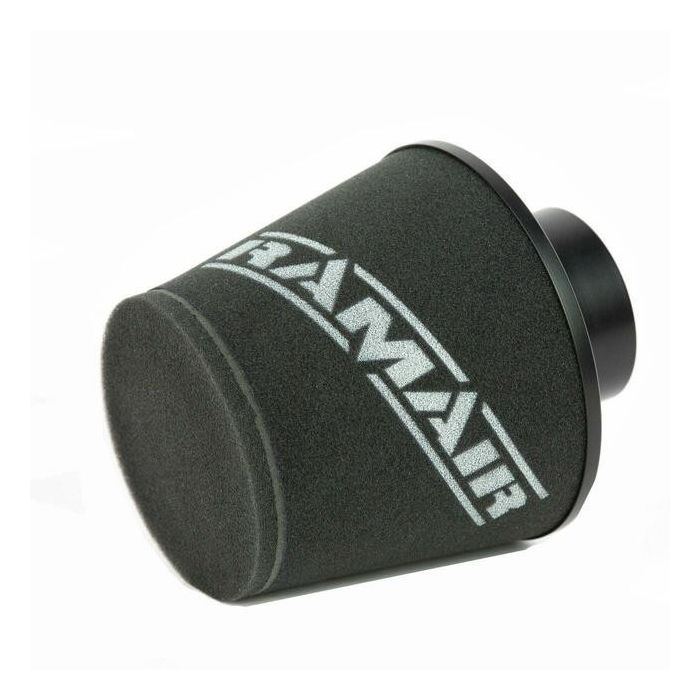 Ramair JS-150-BK 63mm Black Aluminium Large Cone Air Filter with Universal Neck