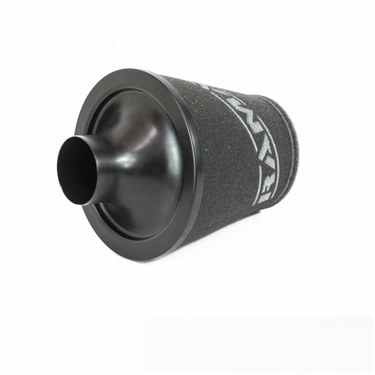 Filtro cónico universal con base de aluminio grande y cuello negro Ramair JS-175-60-BK 60 mm