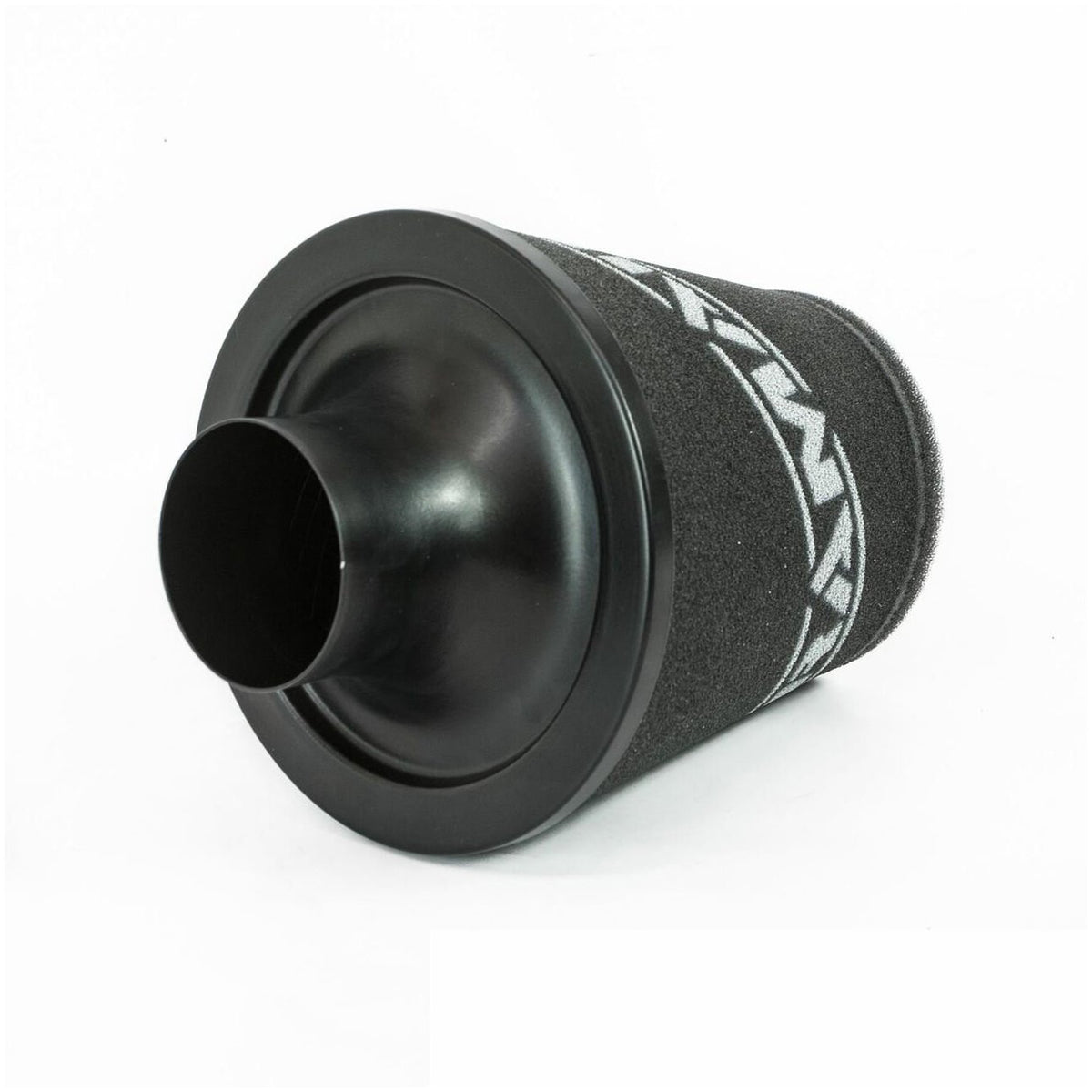 Filtro cónico universal con base de aluminio grande y cuello negro Ramair JS-175-70-BK 70 mm