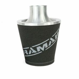 Universal Neck Black Large Aluminium Base Cone Filter Ramair JS-175-70-SL 70mm