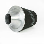 Filtro cónico universal negro con cuello y base grande de aluminio Ramair JS-175-70-SL 70 mm