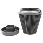 PRORAM PR-CC-195-150-VS-76 Large Conical Air Filter with 76mm Internal Diameter Neck and Air Intake.