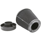 Filtro de aire cónico grande PRORAM PR-CC-195-150-VS-83 con cuello de 83 mm de diámetro interior y velocity stack