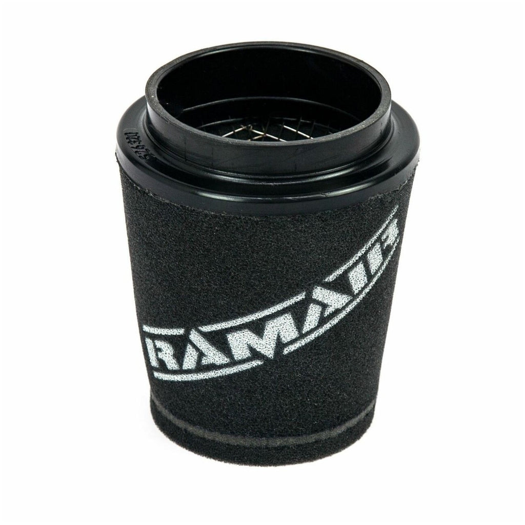 Filtro de aire cónico universal con base de polímero y cuello Ramair CC-106 89 mm