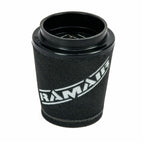 Filtro de aire cónico universal con base de polímero y cuello Ramair CC-106 89 mm
