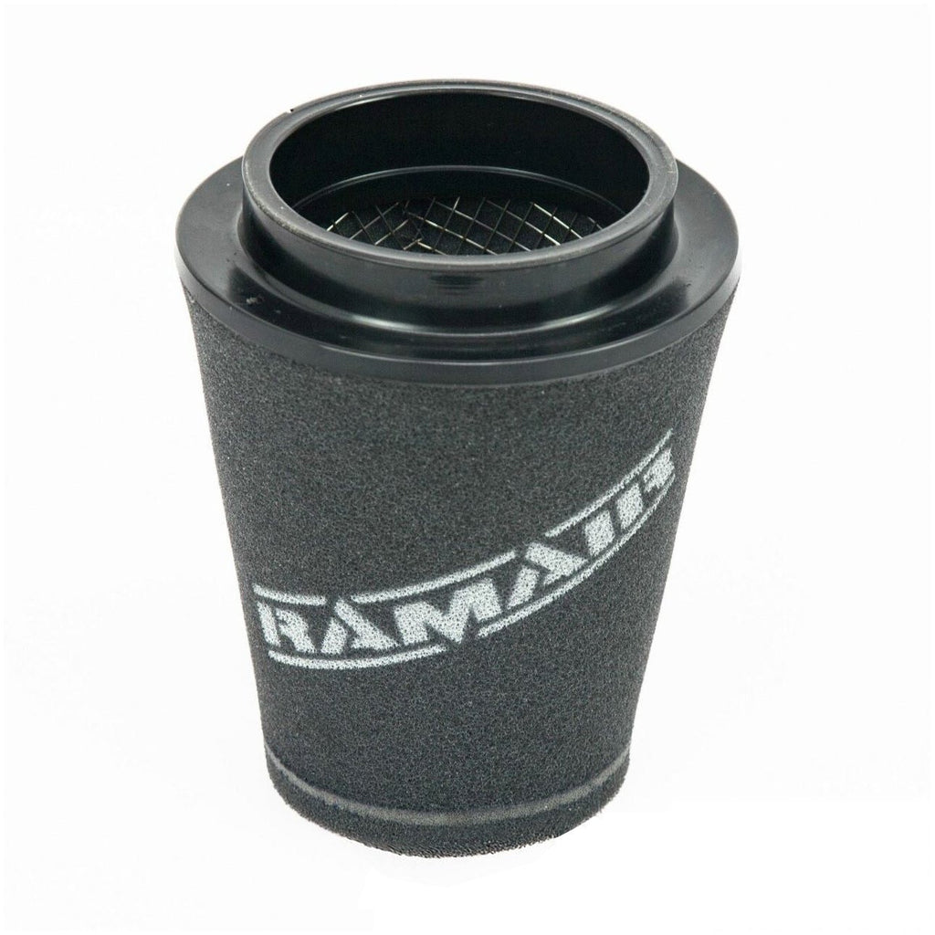 Filtro de aire cónico universal con base de polímero y cuello Ramair CC-109 102 mm