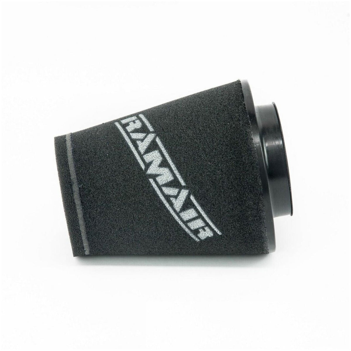 Filtro de aire cónico universal con base de polímero y cuello Ramair CC-110 descentrado 80 mm