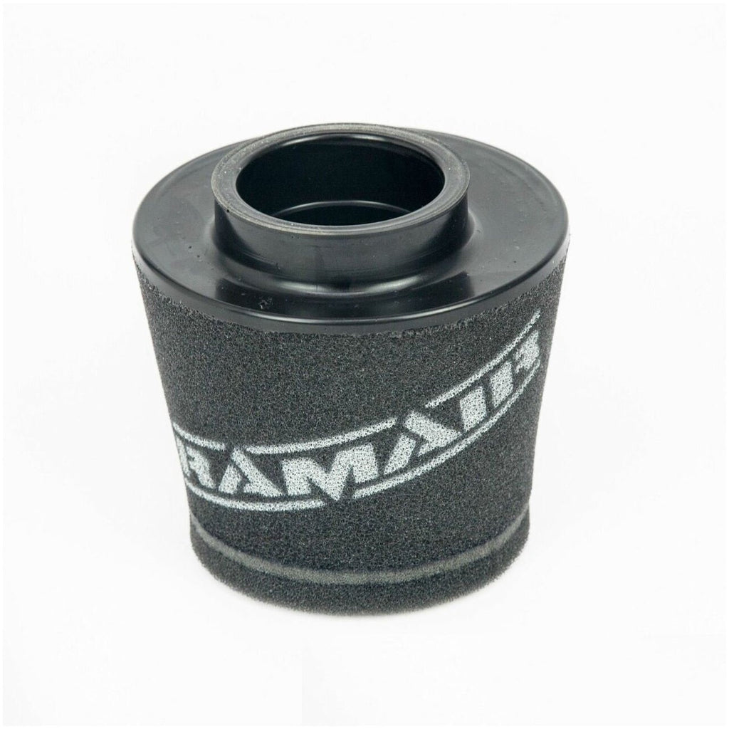 Filtro de aire cónico universal con base de polímero y cuello Ramair CC-114 descentrado 60 mm