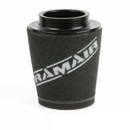 Filtro de aire cónico universal con base de polímero y cuello descentrado Ramair CC-115 70 mm