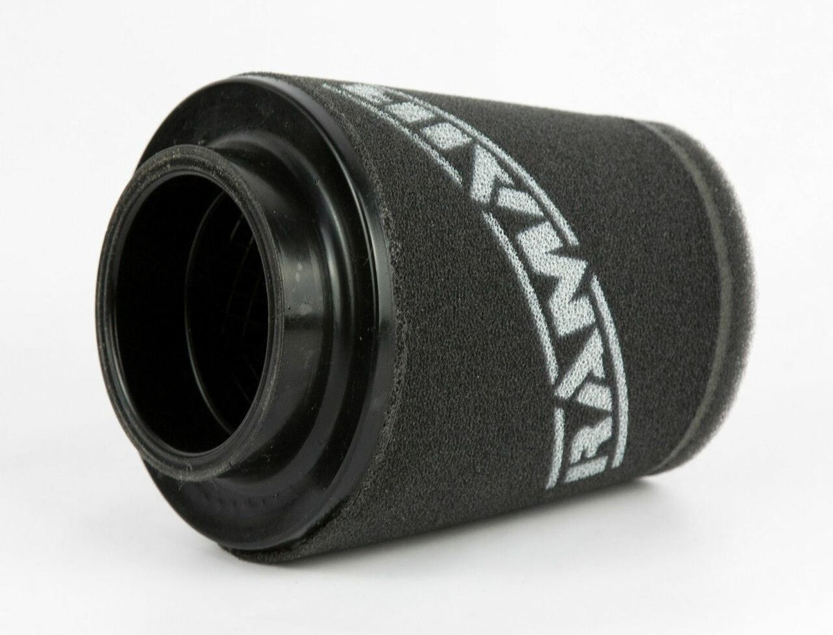 Filtro de aire cónico universal con base de polímero y cuello descentrado Ramair CC-115 70 mm