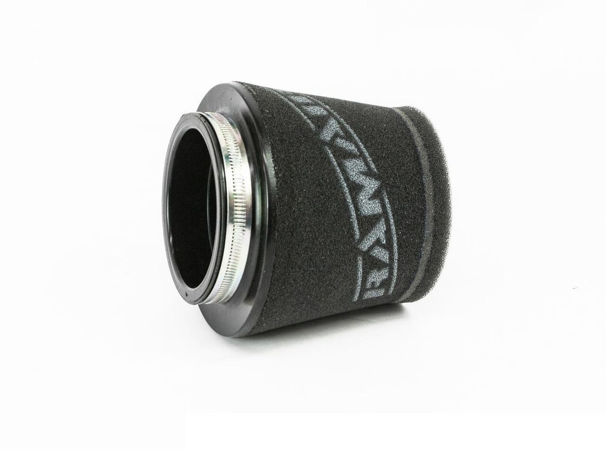 Filtro de aire cónico universal con base de polímero y cuello descentrado Ramair CC-116 80 mm
