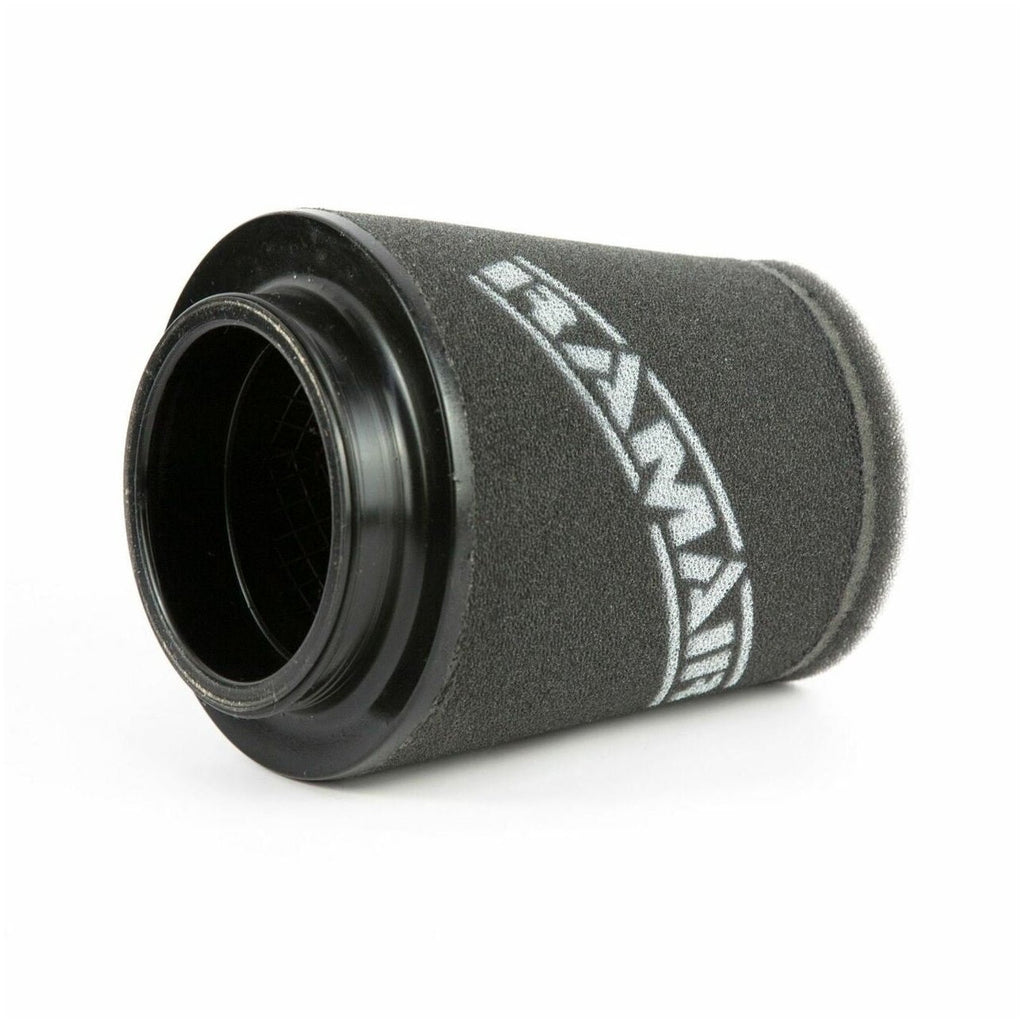 Filtro de aire cónico universal con base de polímero y cuello Ramair CC-117 descentrado 80 mm