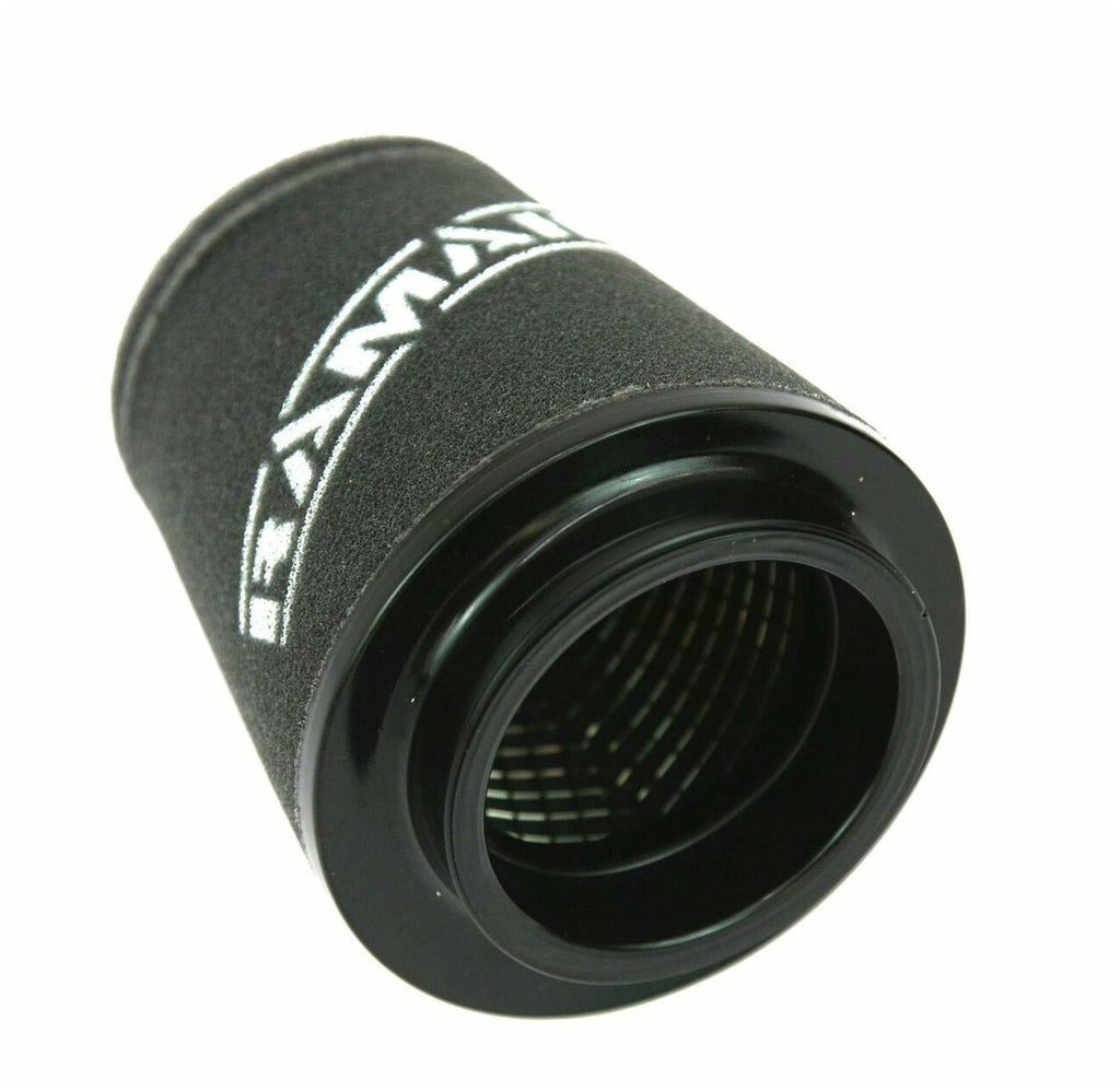 Filtro de aire cónico universal con base de polímero y cuello Ramair CC-117 descentrado 80 mm