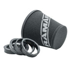 Filtro de aire cónico universal con base de polímero Ramair CC-175-UNI 70 76 80 85 89 mm