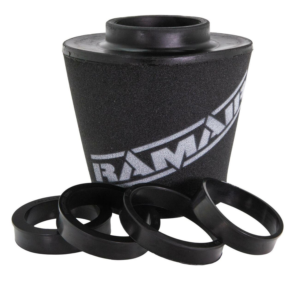 Filtro de aire cónico universal con base de polímero y cuello Ramair CC-200-UNI 70 76 80 85 89 mm