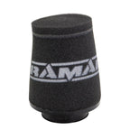 Filtro de aire cónico universal con base de polímero y cuello Ramair CC-204 76 mm