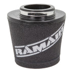 Filtro de aire cónico universal con base de polímero y cuello descentrado Ramair CC-250 60 mm