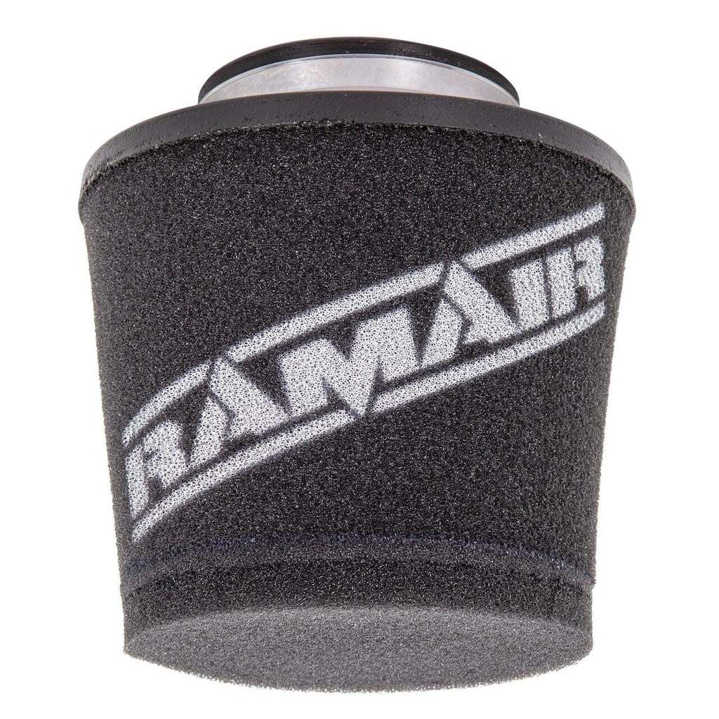 Filtro de aire cónico universal con base de polímero y cuello descentrado Ramair CC-250 60 mm