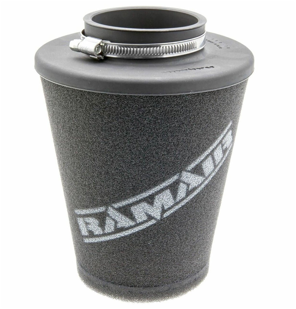 Filtro de aire cónico universal con base de polímero Ramair CC-296-76 76 mm
