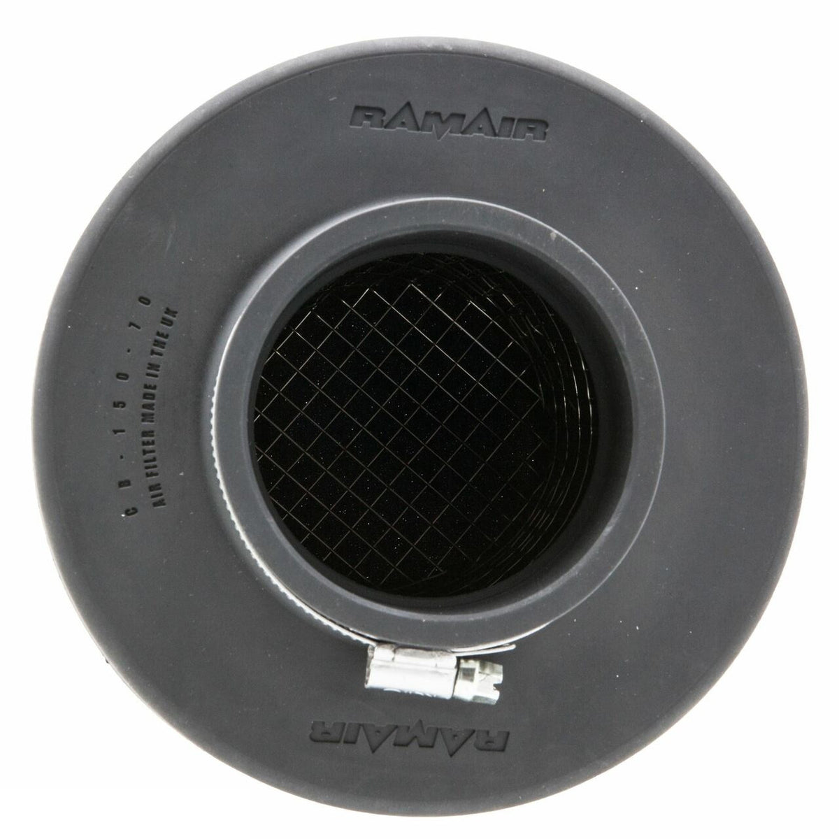 Filtro de aire cónico universal con base de polímero y cuello Ramair CC-500-70 70 mm