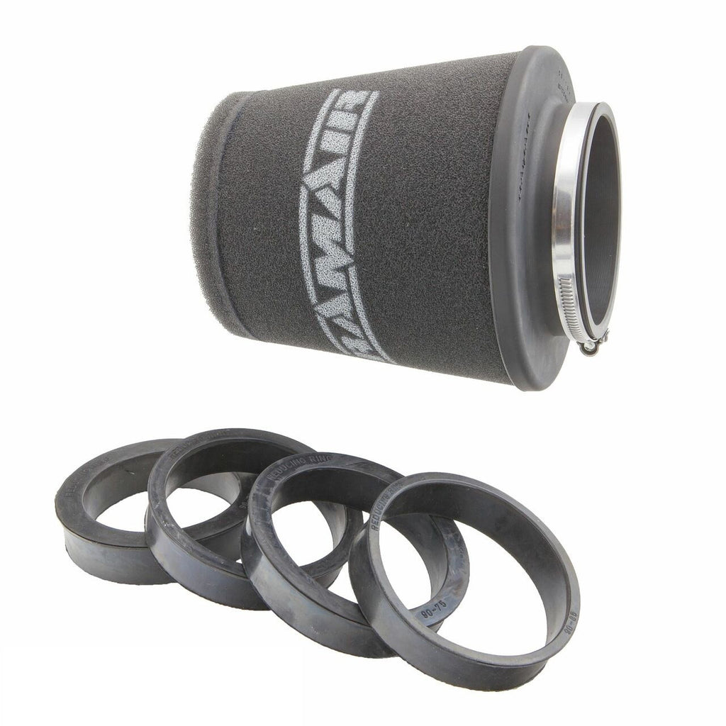 Filtro de aire cónico universal con base de polímero y cuello Ramair CC-501-UNI 70 76 80 85 89 mm