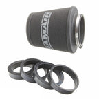 Filtro de aire cónico universal con base de polímero y cuello Ramair CC-501-UNI 70 76 80 85 89 mm