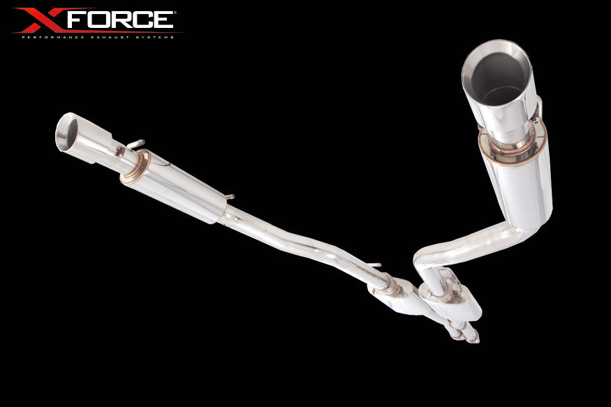 Sistema de escape XForce para Chrysler 300C 2005-2012 5.7L acero inoxidable