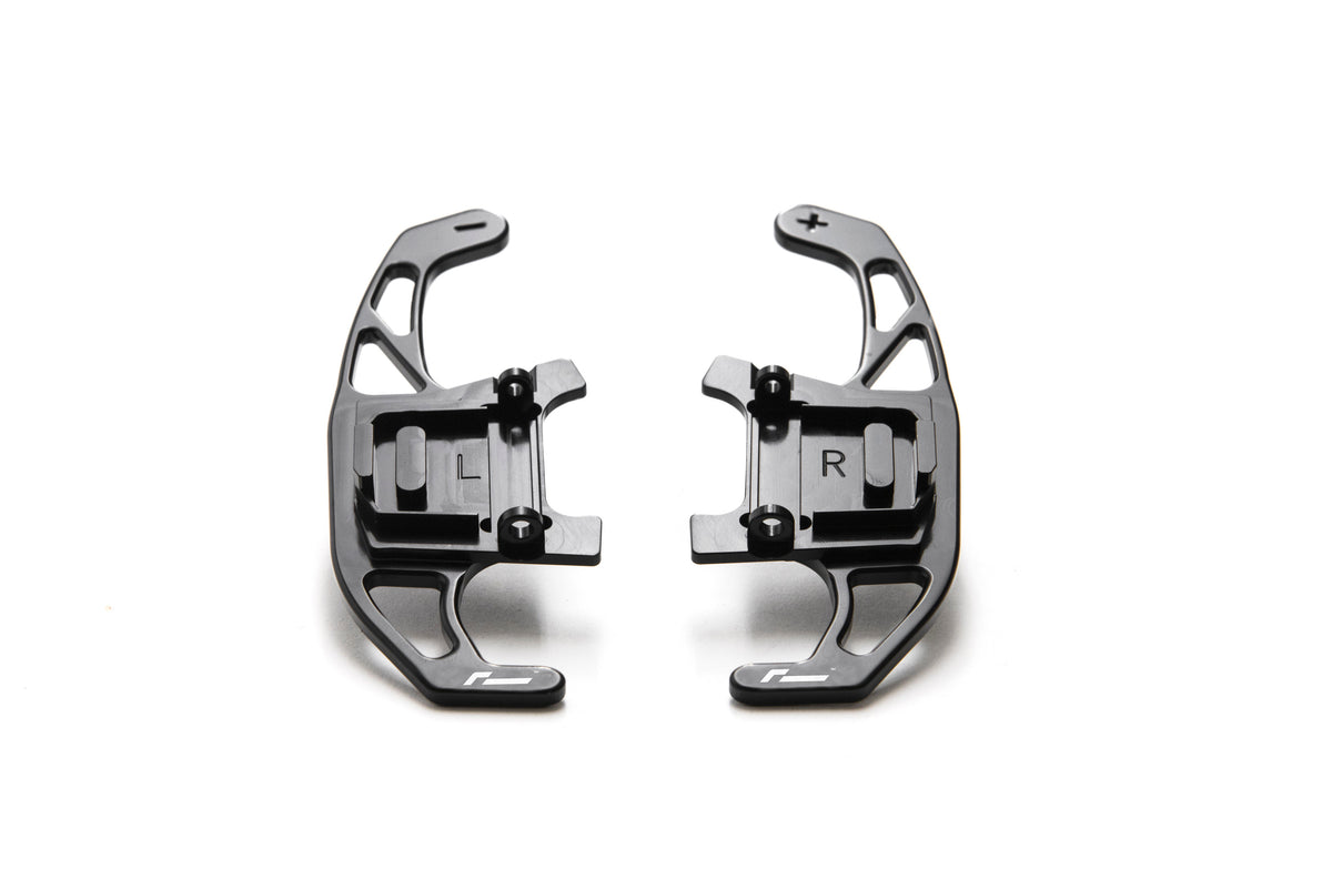 Levas RacingLine Billet S-Tronic Negro Piano para Audi A4 S4 RS4 B9 A5 S5 RS5 B9 A3 S3 RS3 TT TTS TTRS 8S R8