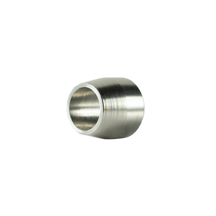 Manguito de soporte de escape de acero inoxidable de 10 mm cono