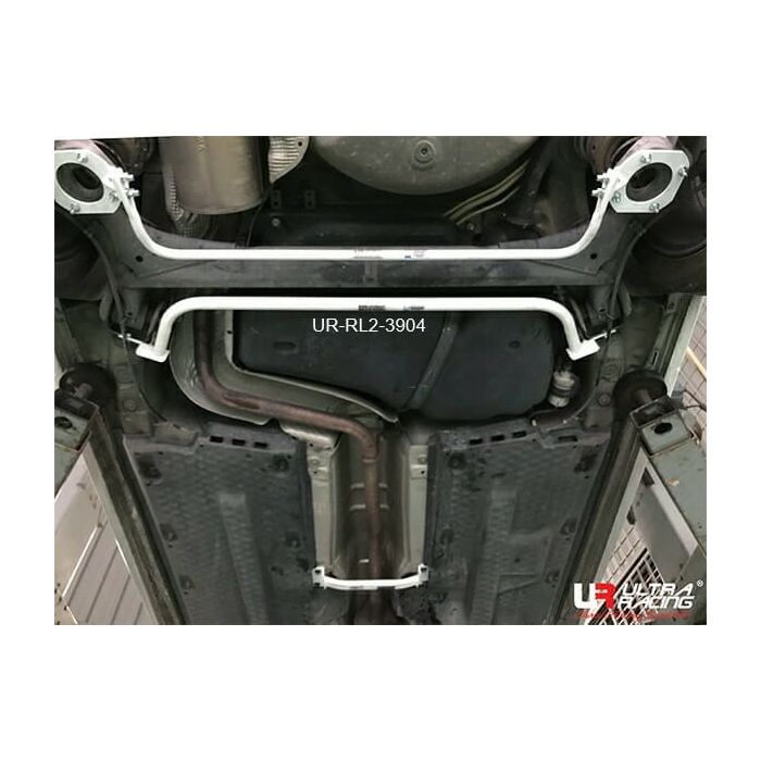 Ultra Racing Rear Lower Bar (3904) for Volkswagen Polo MK5 (TYP 6R) 1.2 TSI/1.4 TSI 2WD 10-17