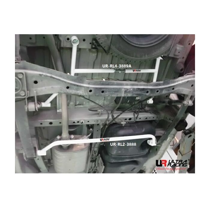 Ultra Racing Rear Lower Bar (3888) for Nissan NV200 (M20) 1.6 2WD 09+