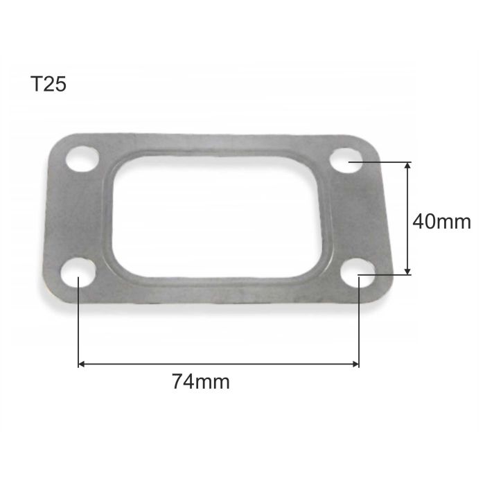 T25 turbo gasket flange