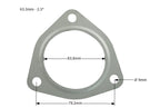 Junta de escape 63 mm (2,5") - 3 tornillos